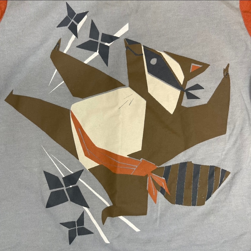 Tea Collection Racoon Ninja Raglan Top - Picture 2 of 4